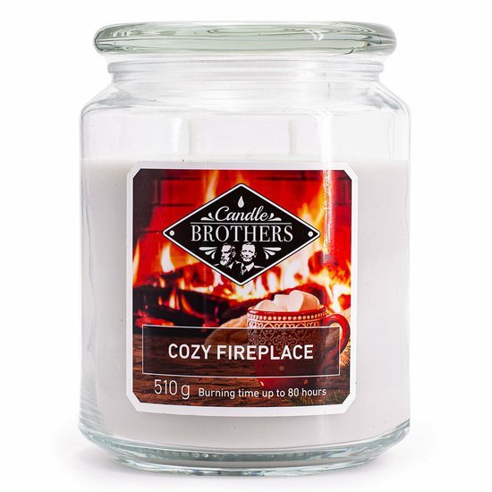 duftkerze cozy fireplace 510g