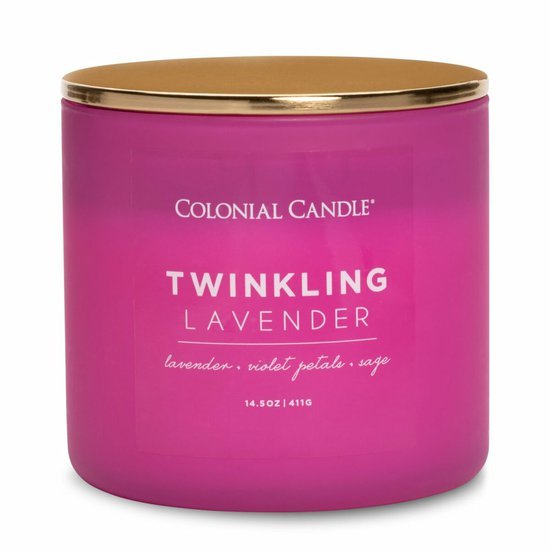 duftkerze twinkling lavender 411g