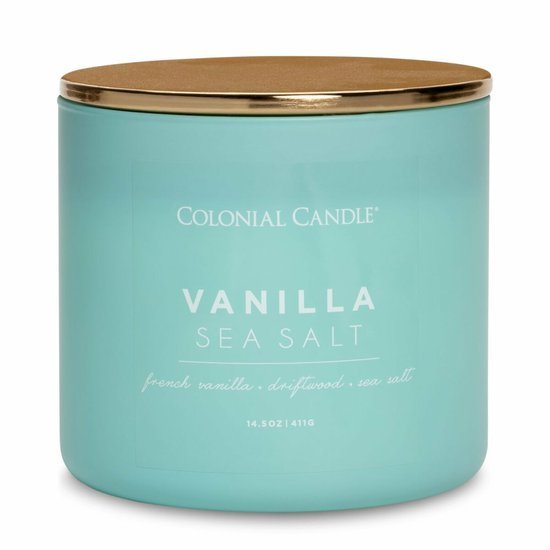 duftkerze vanilla sea salt 411g