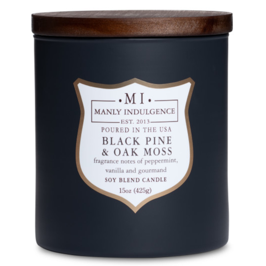 duftkerze black pine moss 425g