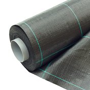 Tkaná textilie JUTA 1,65 x 100m černá ROLE 100g/m2