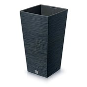 Květináč FURU SQUARE 24 cm - barva: antracit