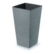 Květináč FURU SQUARE 24 cm - barva: beton