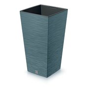 Květináč FURU SQUARE 24 cm - barva: skandinávská modrá