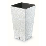Květináč FURU SQUARE 26,5 cm - barva: bílá