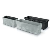 Truhlík URBI CASE BETON EFFECT s vkladem 58 cm - barva: terakota Truhlík URBI CASE BETON EFFECT s vkladem 58 cm - barva: terakota